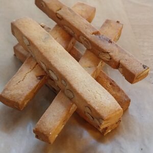 Les bâtonnets - Amandes et éclats de caramels d'Isigny