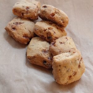 Les Biscuitins - Amandes et éclats de caramels d'Isigny