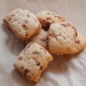 Les Biscuitins - Noix et éclats de caramels d'Isigny